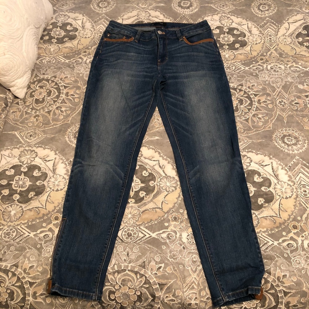 White House Black Market- Skimmer Jeans with vegan